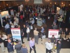 More than 1000 people attend Noble heating event.