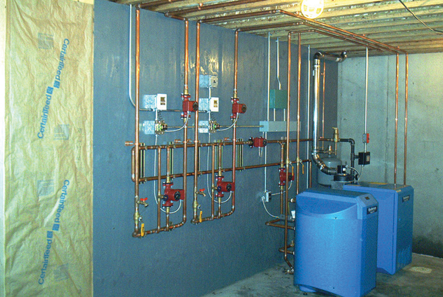 Tightly designed low temp systems are the key to growth in the hydronics industry. Photo: Harvey Youker