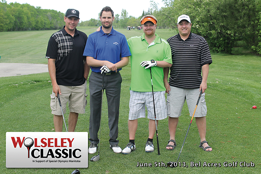 The Wolseley Engineered Pipe Manitoba team at the 8th Annual Wolseley Classic.