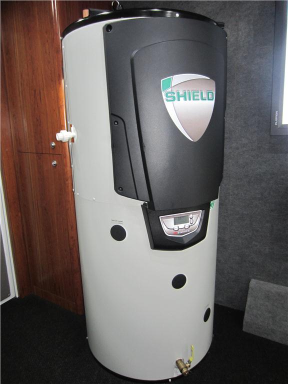 Lochinvar's redesigned SHIELD commercial water heater.
