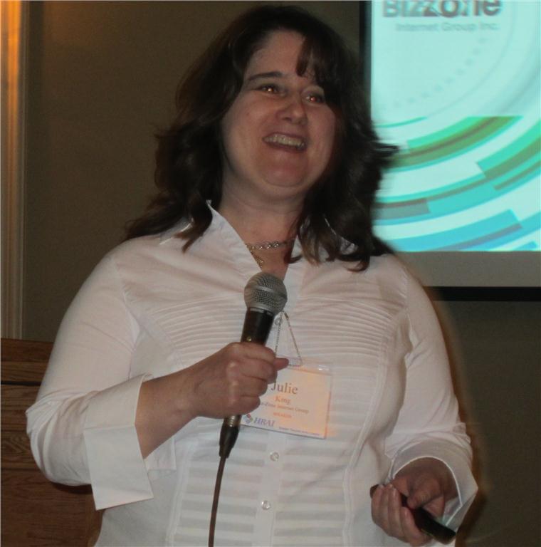Julie King, senior partner at Biz-Zone Internet Group and editor of CanadaOne.com.