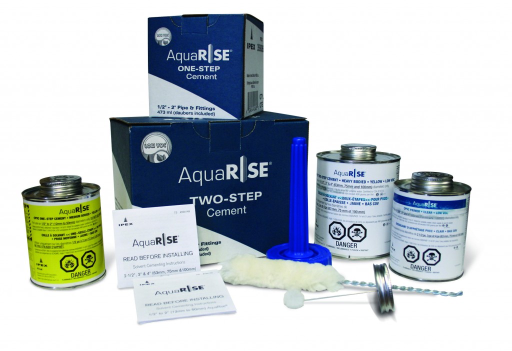 AquaRise One-Step & Two-Step Solvent Cements