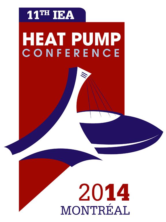 The 11th International Energy Agency Heat Pump Conference is being held in Montreal on May 12-16, 2014.
