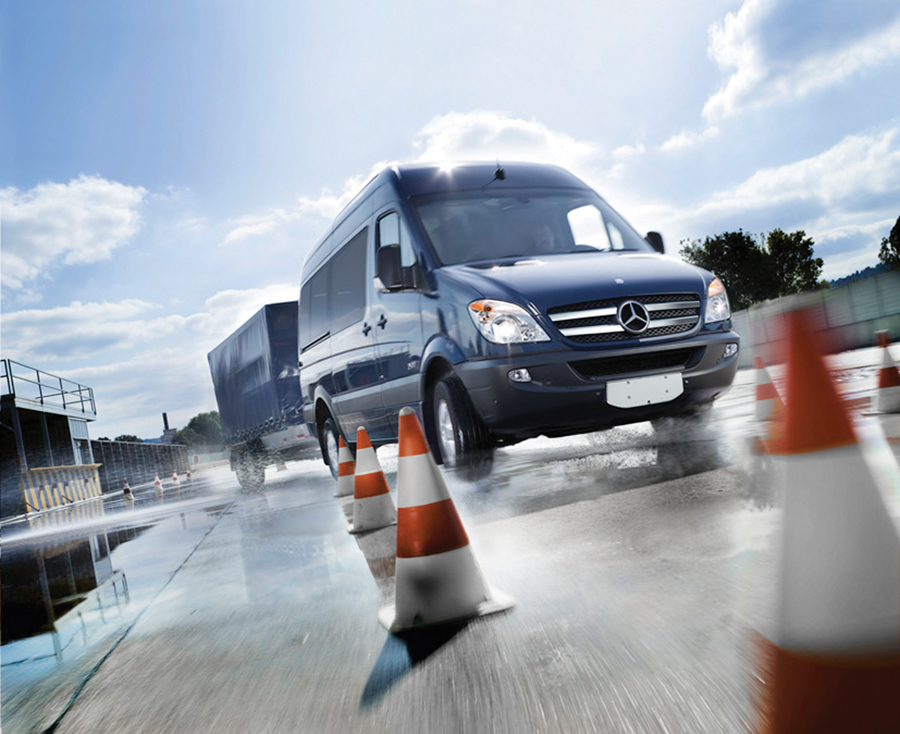 Sprinter offers a 2.1-litre turbodiesel I4 engine that produces 161 hp and 265 lb-ft of torque.
