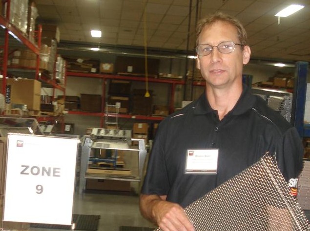 Bruno Bieri, SRP manufacturing manager, commented on how "good it is to be working for a company that invests."