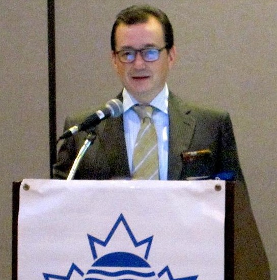 Peter Norman, Altus Group and author of CIPH's Quarterly Economic Review, provided an overview of trends in the Canadian housing market at CIPH's ON Region business meeting on October 1, 2014 at the Mississauga Convention Centre in Mississauga, ON.