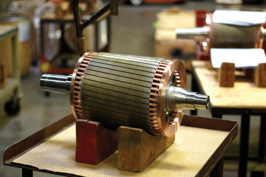 Figure 2 Copper Core Rotor