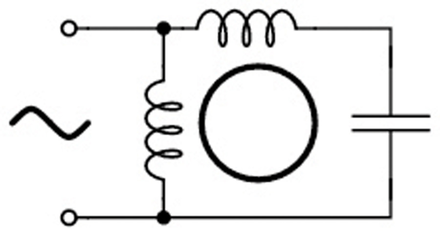 Figure 5 Permanent Split Capacitor