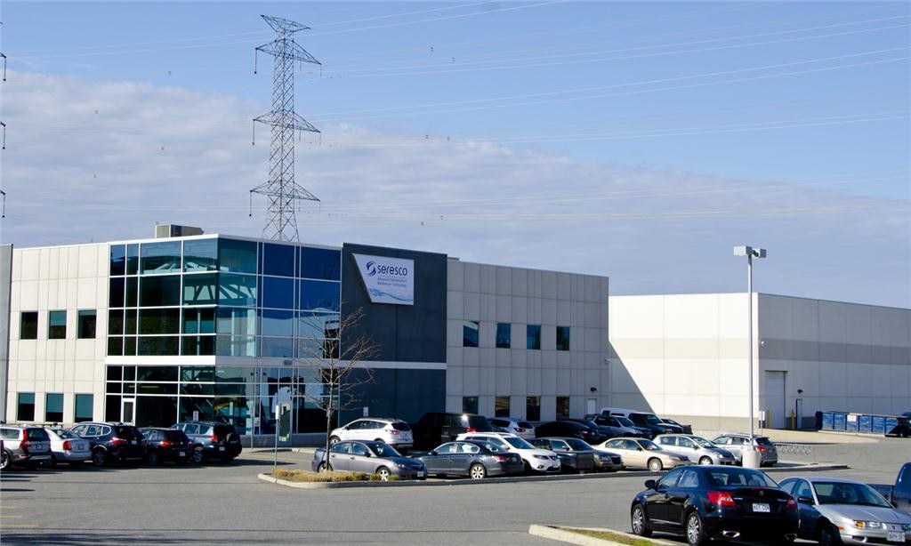Seresco factory and headquarters in Ottawa, ON.