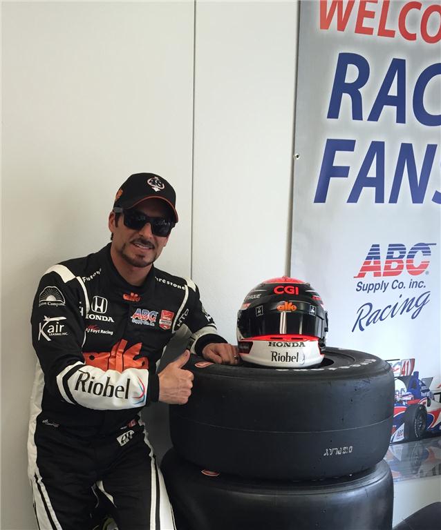 Riobel has formed a partnership with race car driver Alex Tagliani for the 2015 season.