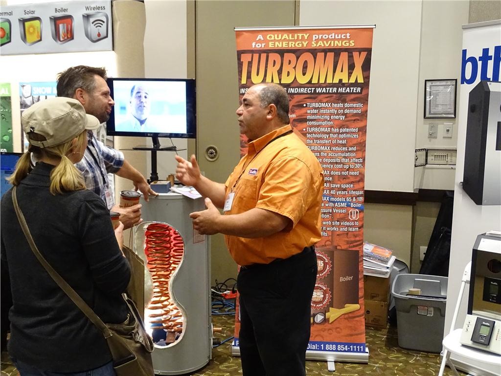 Over 50 exhibitors were on hand with the latest hydronics technologies.