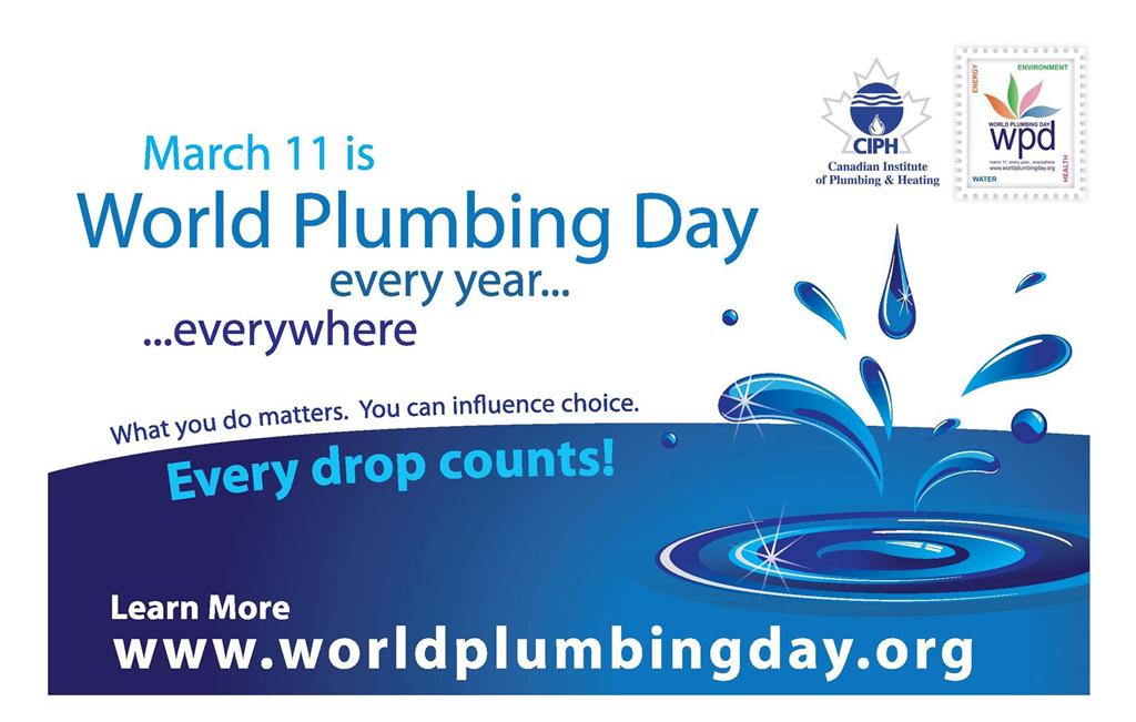 World Plumbing Day was established in 2010.