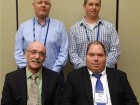 The newly elected 2016-2018 board members. Back row (l-r) Wayne Watson, educational chairperson and Brendan Myers, director and newest executive. Front row (l-r) Miles Nelson, vice president and Barry Hawse, president. Absent from photo, Ray Kenney, sergeant at arms and Nick Reggi, treasurer and secretary.