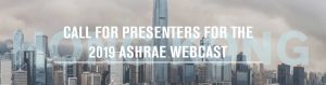 ASHRAE Refrigerant webcast